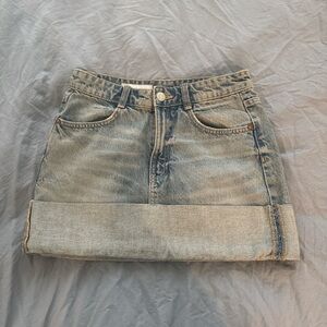 Zara denim skirt